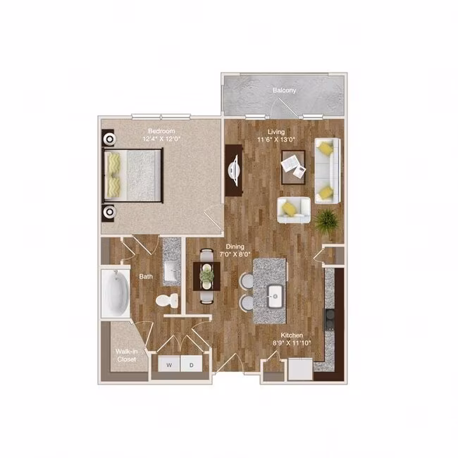 Unit 7305 7305 floor plan